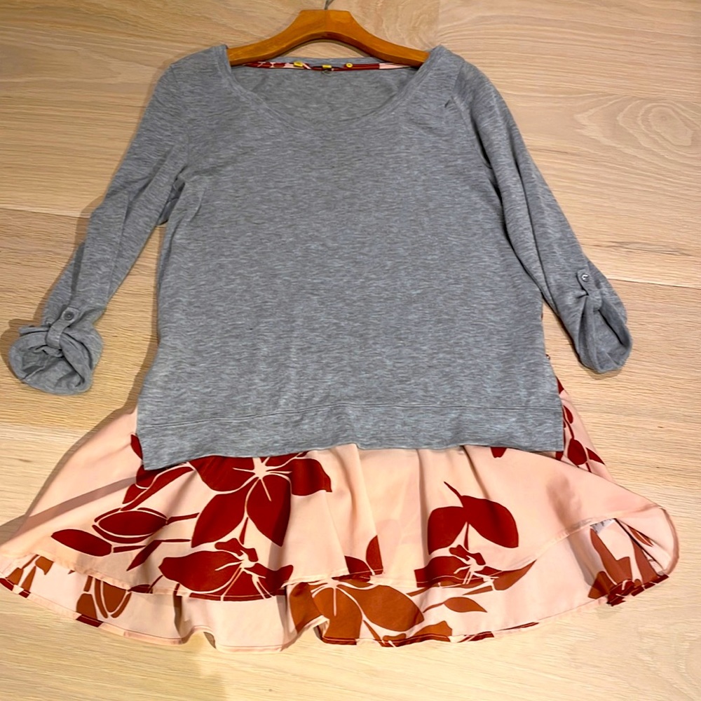 Anthropologie Layered Top
